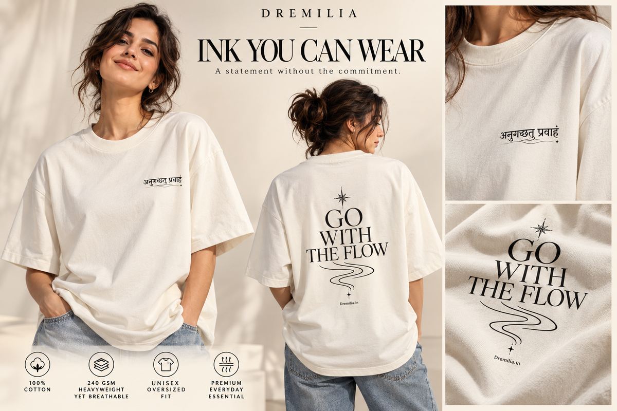 Go With the Flow | Oversized T-Shirt